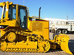 Экскаватор гусеничный с планировочным ковшом